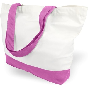 image:imageTOPDesign 1  3  6  12  24 Pack Super Strong Large 12oz Cotton Canvas Tote Bag Reusable Grocery Shopping Cloth Bag Fashionable TwoTone Tote for Crafts DIY Your Creative Designs Pack of 1Light PurpleWhite